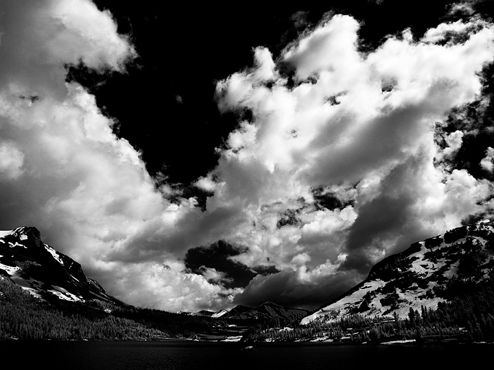 Infrared Yosemite tioga lake